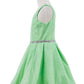 Dazzling Glitter V-Neck Girl Party Dress by Cinderella Couture USA AS8047