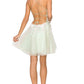 3D Handcrafted Flowers Tulle Short Party Dress by Cinderella Couture USA AS8053J