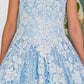 Cinderella Couture USA AS8070 Glitter Tulle Mini Quince