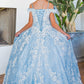 Cinderella Couture USA AS8070 Glitter Tulle Mini Quince