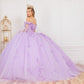 Elegant Cape Sleeve Quinceanera Dress by Cinderella Couture USA AS8075J