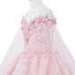 Cinderella Couture USA AS8075 Floral Off Shoulder Mini Quince