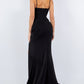 Fitted Sweetheart Corset Leg Slit Party Dress by Cinderella Couture USA AS8090J