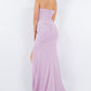 Fitted Sweetheart Corset Leg Slit Party Dress by Cinderella Couture USA AS8090J