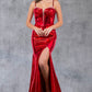 Fitted Sweetheart Neckline Mermaid Party Dress by Cinderella Couture USA AS8092J