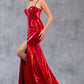 Fitted Sweetheart Neckline Mermaid Party Dress by Cinderella Couture USA AS8092J