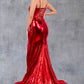 Fitted Sweetheart Neckline Mermaid Party Dress by Cinderella Couture USA AS8092J