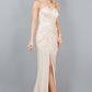 Strapless Sweetheart Neckline Sheath Party Dress by Cinderella Couture USA AS8095J
