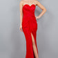 Strapless Sweetheart Neckline Sheath Party Dress by Cinderella Couture USA AS8095J