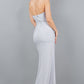 Strapless Sweetheart Neckline Sheath Party Dress by Cinderella Couture USA AS8095J