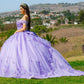 Sequin Appliques Tulle A-Line Girl Communion Dress by Cinderella Couture USA AS8111J