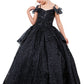 Layered Tulle with Tiered Train Girl Communion Dress by Cinderella Couture USA AS8120