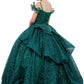 Layered Tulle with Tiered Train Girl Communion Dress by Cinderella Couture USA AS8120