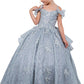 Layered Tulle with Tiered Train Girl Communion Dress by Cinderella Couture USA AS8120