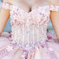 Sweetheart Neckline A-Line Quinceanera Dress by Cinderella Couture USA AS8125J
