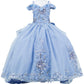 Corset Off The Shoulder Mini Quince Gown by Cinderella Couture USA AS8125