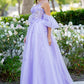 3D Floral Layered Tulle A-Line Party Dress by Cinderella Couture USA AS8130J