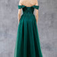 Off Shoulder Embroider A-Line Gown by Cinderella Couture USA AS8152J