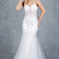Sweetheart Neckline Spaghetti Straps Party Dress by Cinderella Couture USA AS8175J