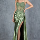 Sequins Spaghetti Straps Sheath Party Dress by Cinderella Couture USA AS8177J