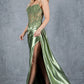 Sequins Spaghetti Straps Sheath Party Dress by Cinderella Couture USA AS8177J