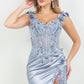 Lace Off Shoulder Short Party Dress by Cinderella Couture USA AS8181JS