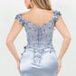 Lace Off Shoulder Short Party Dress by Cinderella Couture USA AS8181JS