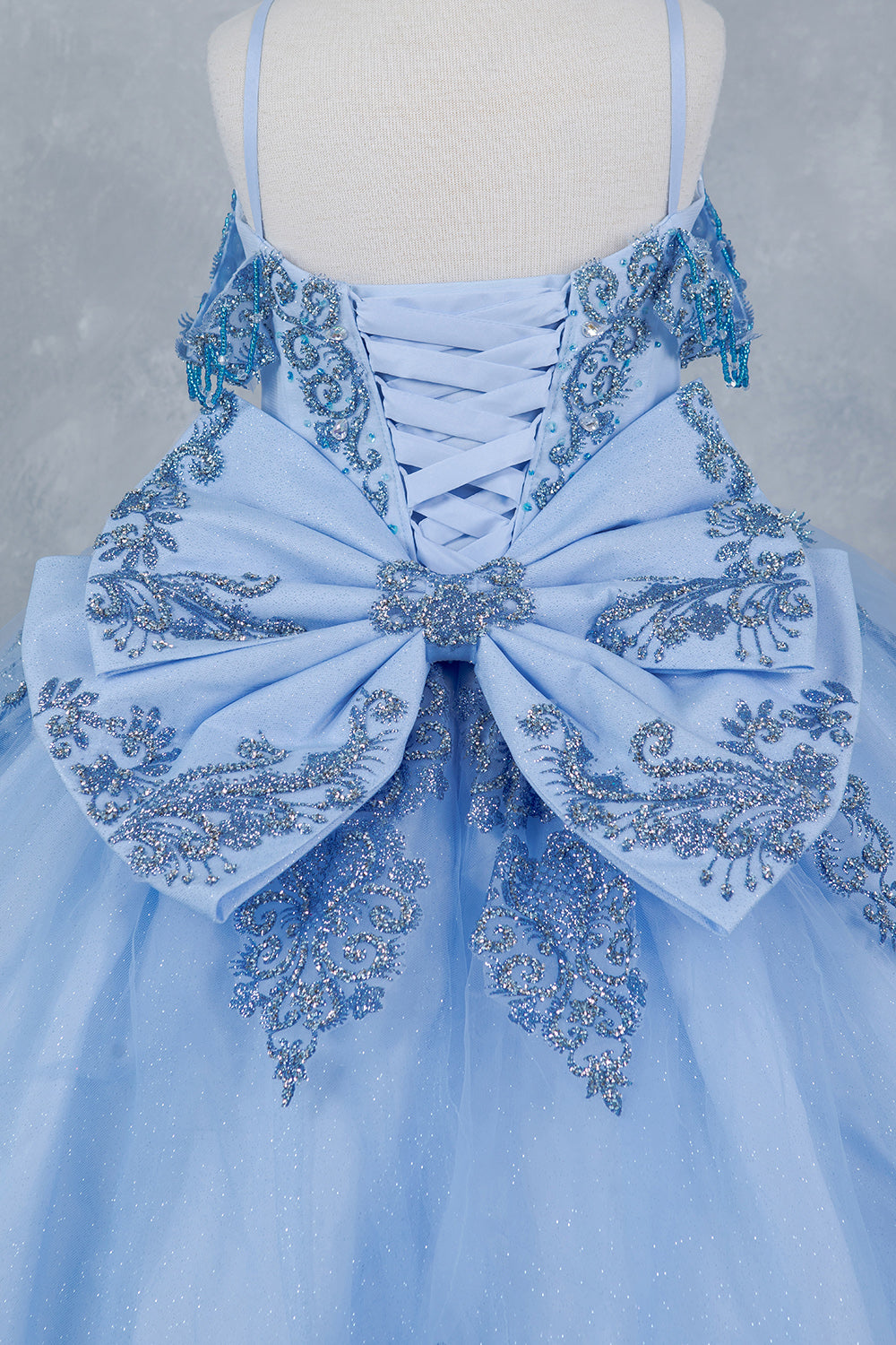 Off Shoulder A-Line Girl Communion Dress by Cinderella Couture USA AS8190