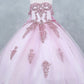Off Shoulder A-Line Girl Communion Dress by Cinderella Couture USA AS8190