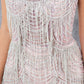 Stone Dangles Strap Sheath Party Dress by Cinderella Couture USA AS8192J