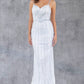 Thin Shoulder Straps Sheath Party Dress by Cinderella Couture USA AS8203J
