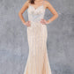 Thin Shoulder Straps Sheath Party Dress by Cinderella Couture USA AS8203J