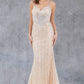 Thin Shoulder Straps Sheath Party Dress by Cinderella Couture USA AS8203J