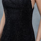 Beaded Halter Neckline Party Dress by Cinderella Couture USA AS8217J