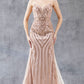 Strapless Sweetheart Neckline Party Dress by Cinderella Couture USA AS8221J