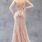 Strapless Sweetheart Neckline Party Dress by Cinderella Couture USA AS8221J