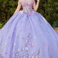 Off The Shoulder A-Line Girl Communion Dress by Cinderella Couture USA AS8260J