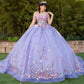 Off The Shoulder A-Line Girl Communion Dress by Cinderella Couture USA AS8260J