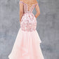 Off Shoulder Mermaid Party Dress by Cinderella Couture USA AS8274J