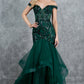 Off Shoulder Mermaid Party Dress by Cinderella Couture USA AS8274J