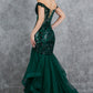 Off Shoulder Mermaid Party Dress by Cinderella Couture USA AS8274J