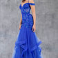 Off Shoulder Mermaid Party Dress by Cinderella Couture USA AS8274J
