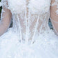 Sweetheart Neckline A-Line Girl Communion Dress by Cinderella Couture USA AS8325J