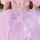 Super Long Off Shoulder Quinceanera Dress by Cinderella Couture USA AS8330J