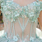 Super Long Off Shoulder Quinceanera Dress by Cinderella Couture USA AS8330J
