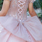 Floral Appliques Off Shoulder Quinceanera Dress by Cinderella Couture USA AS8370J