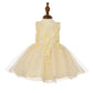 Lace Floral Pearl Bead Girl Baby Dress by Cinderella Couture USA 9109