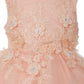 Lace Glitter Tulle Baby Dress by Cinderella Couture USA AS9110