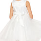 Floral Bodice Lace Girl Dress by Cinderella Couture USA AS9122