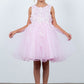Floral Bodice Lace Girl Dress by Cinderella Couture USA AS9122